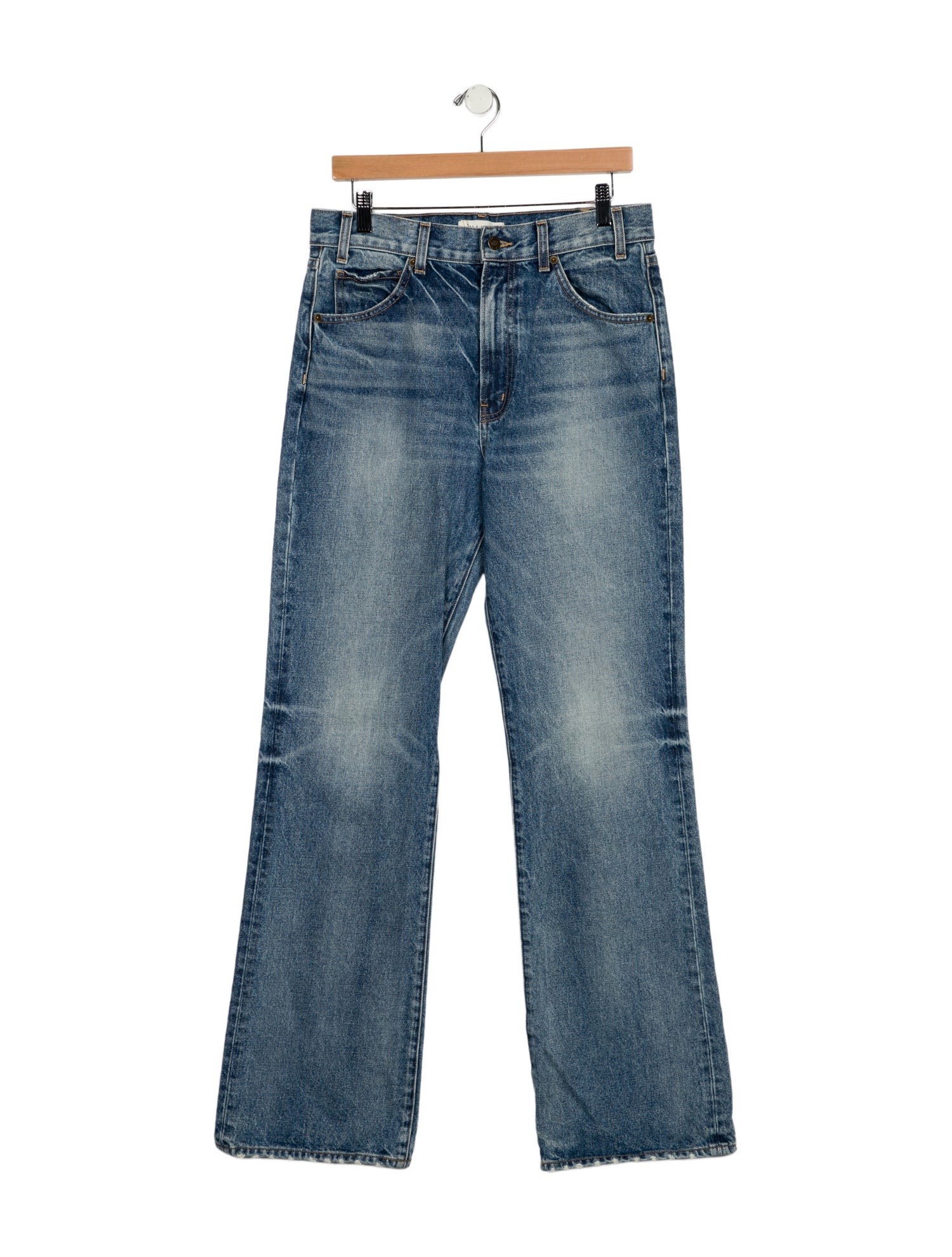 Nili Lotan High-Rise Wide Leg Jeans