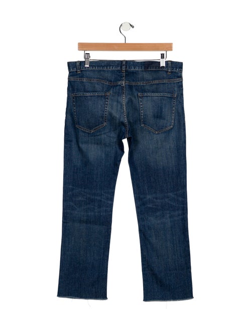 Nili Lotan Mid-Rise Straight Leg Jeans