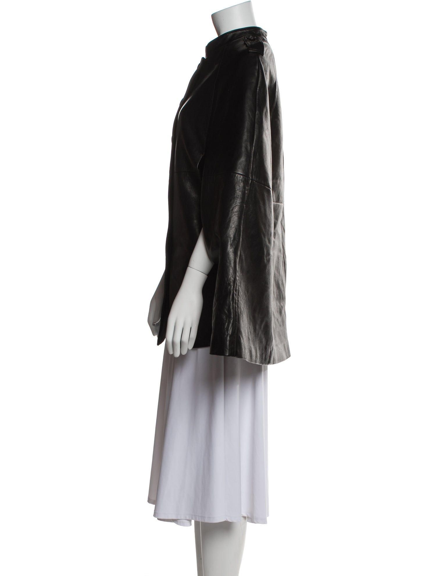 Nili Lotan Leather Coat w/ Tags