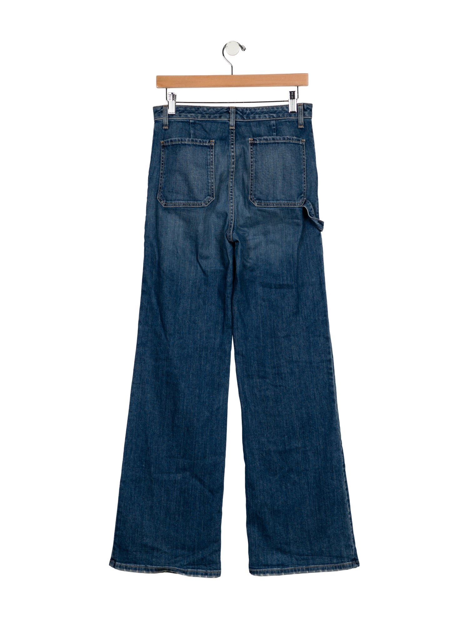 Nili Lotan High-Rise Wide Leg Jeans