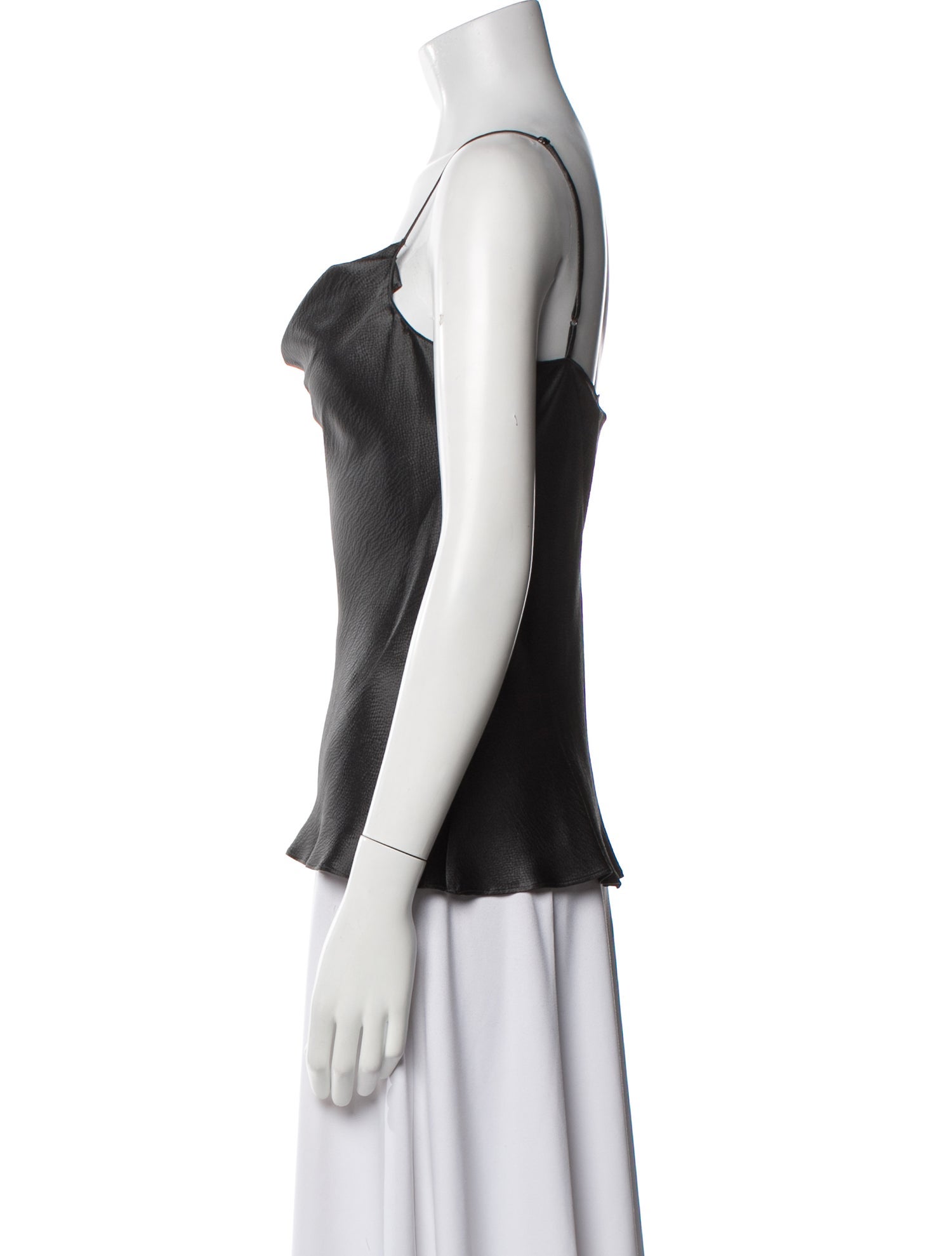 Nili Lotan Silk Cowl Neck Top