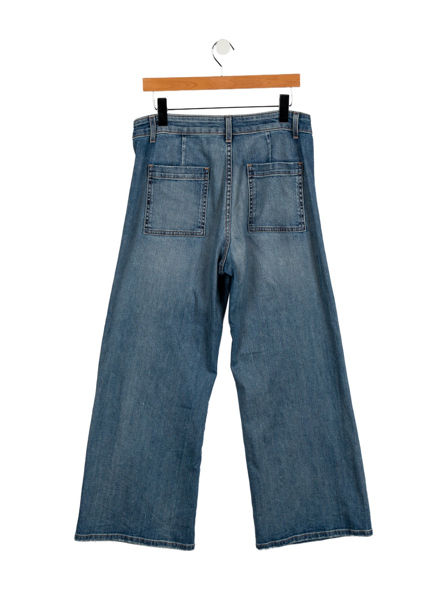 Nili Lotan High-Rise Wide Leg Jeans