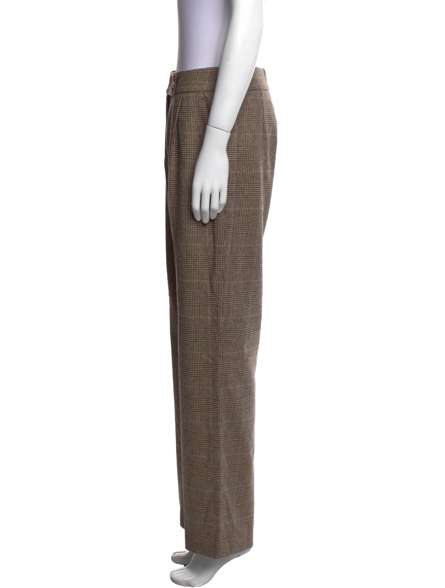 Nili Lotan Wool Wide Leg Pants