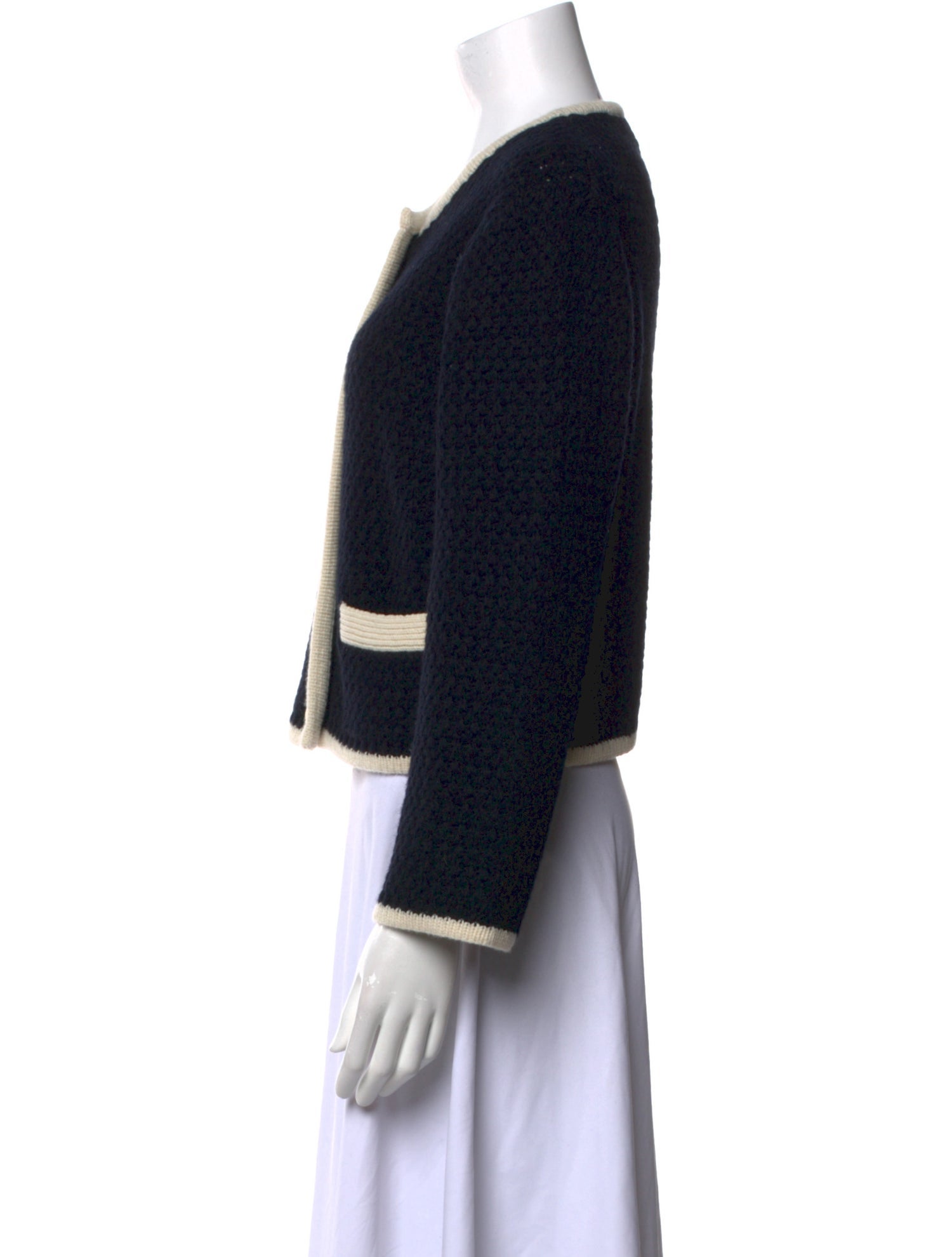 Nili Lotan Lambswool Crew Neck Sweater