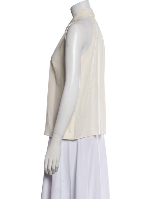 Nili Lotan Silk Halterneck Blouse