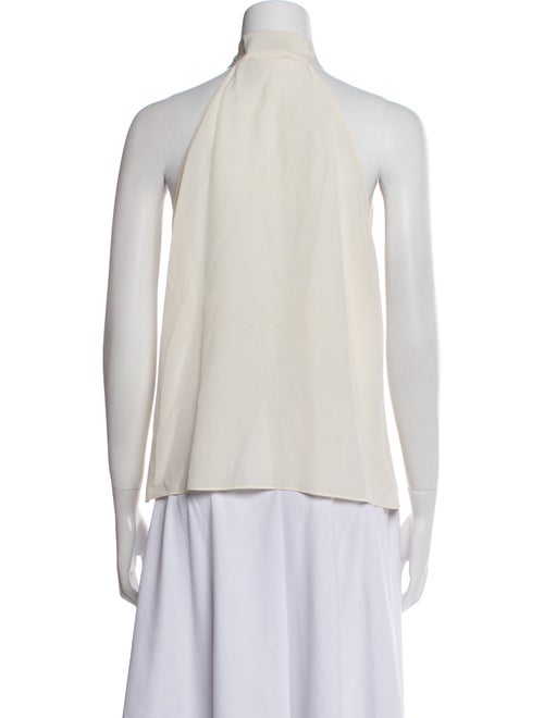 Nili Lotan Silk Halterneck Blouse