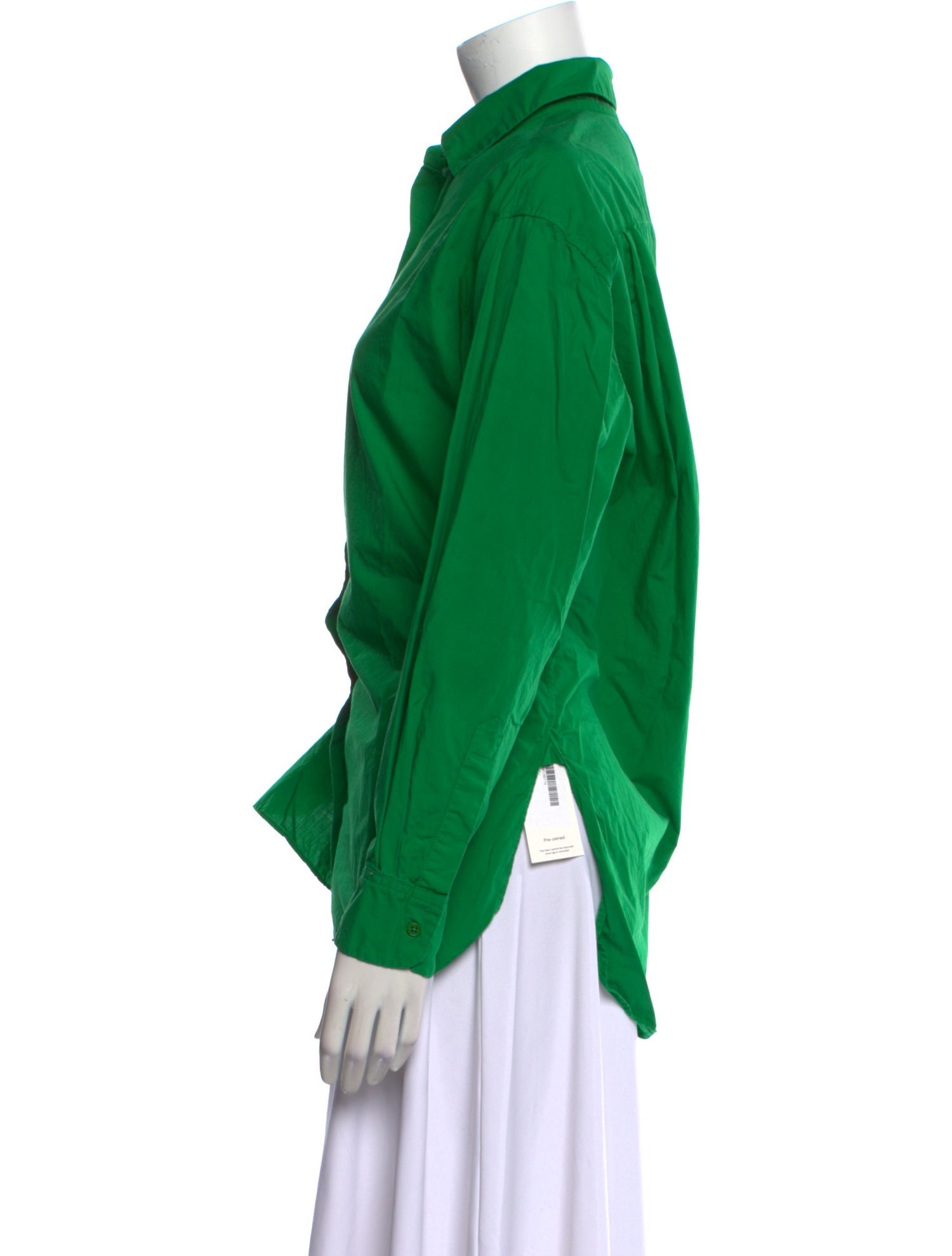 Nili Lotan Long Sleeve Button-Up Top