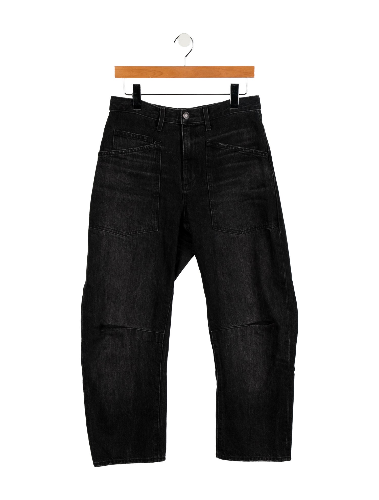 Nili Lotan High-Rise Wide Leg Jeans