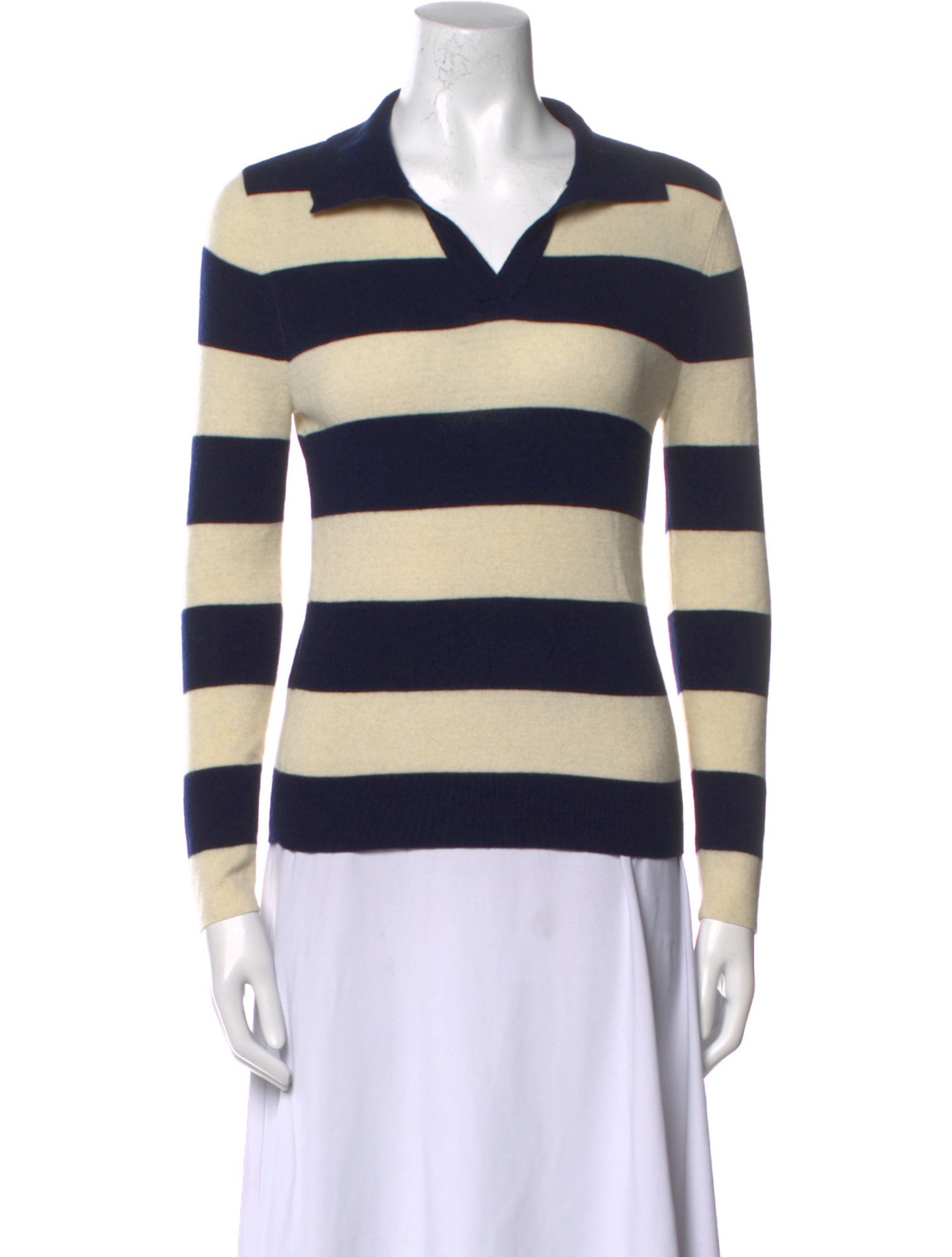 Nili Lotan Cashmere Striped Sweater