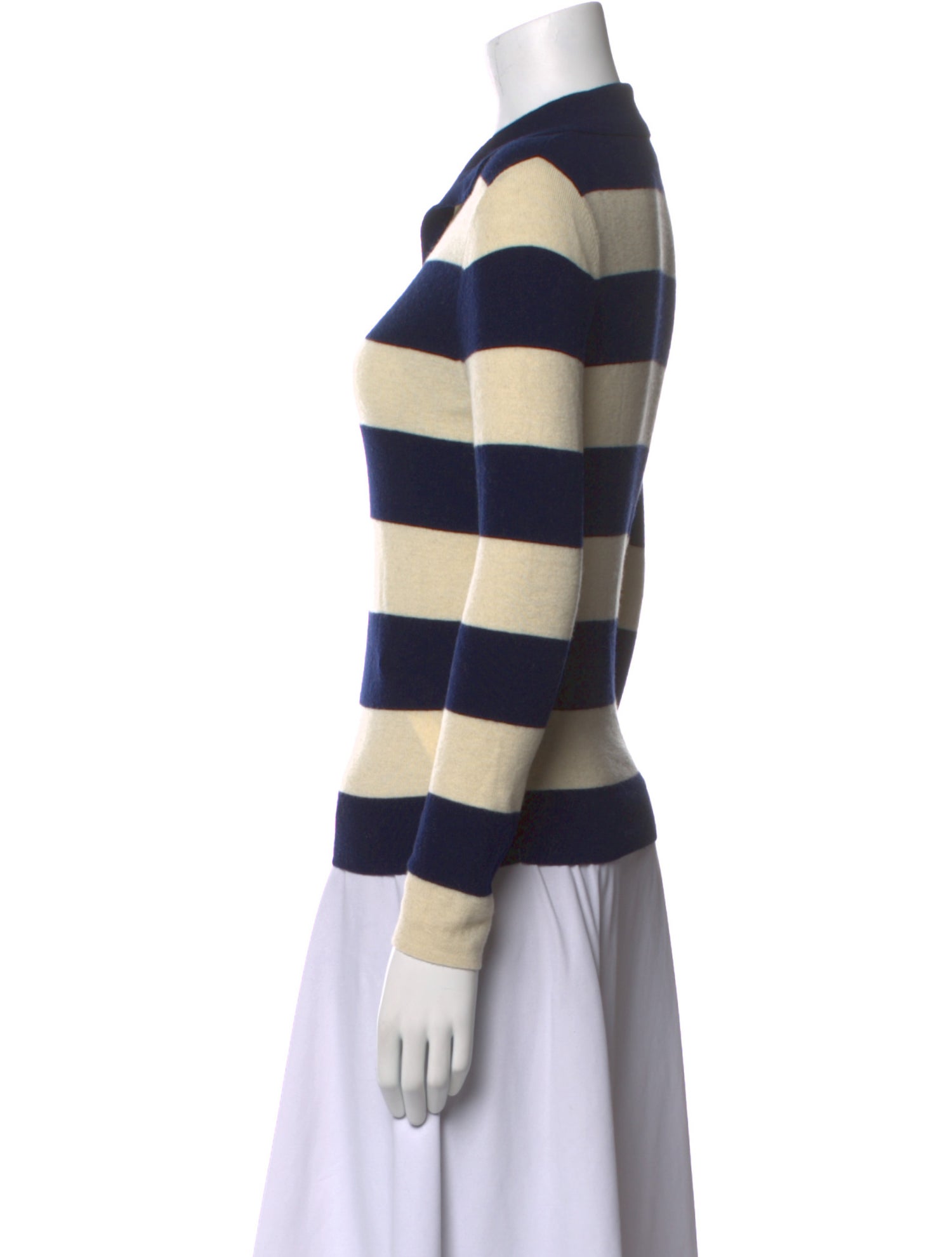 Nili Lotan Cashmere Striped Sweater