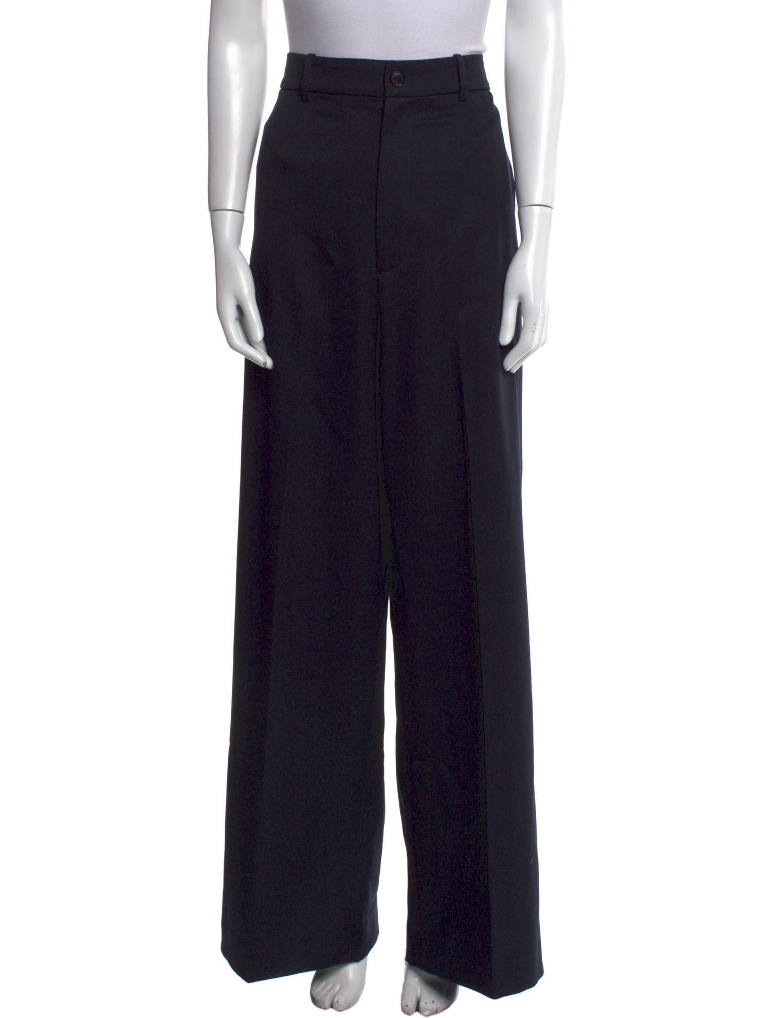 Nili Lotan Virgin Wool Wide Leg Pants
