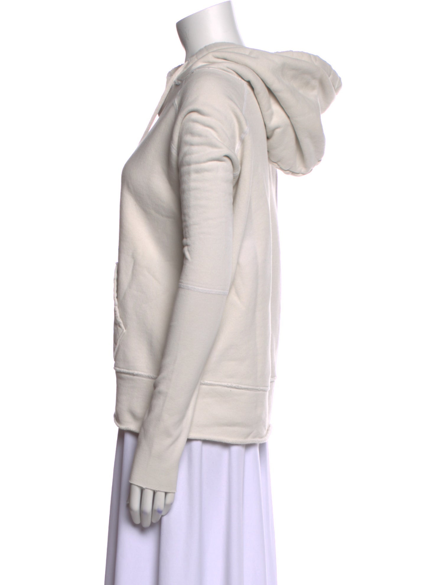 Nili Lotan V-Neck Long Sleeve Sweatshirt