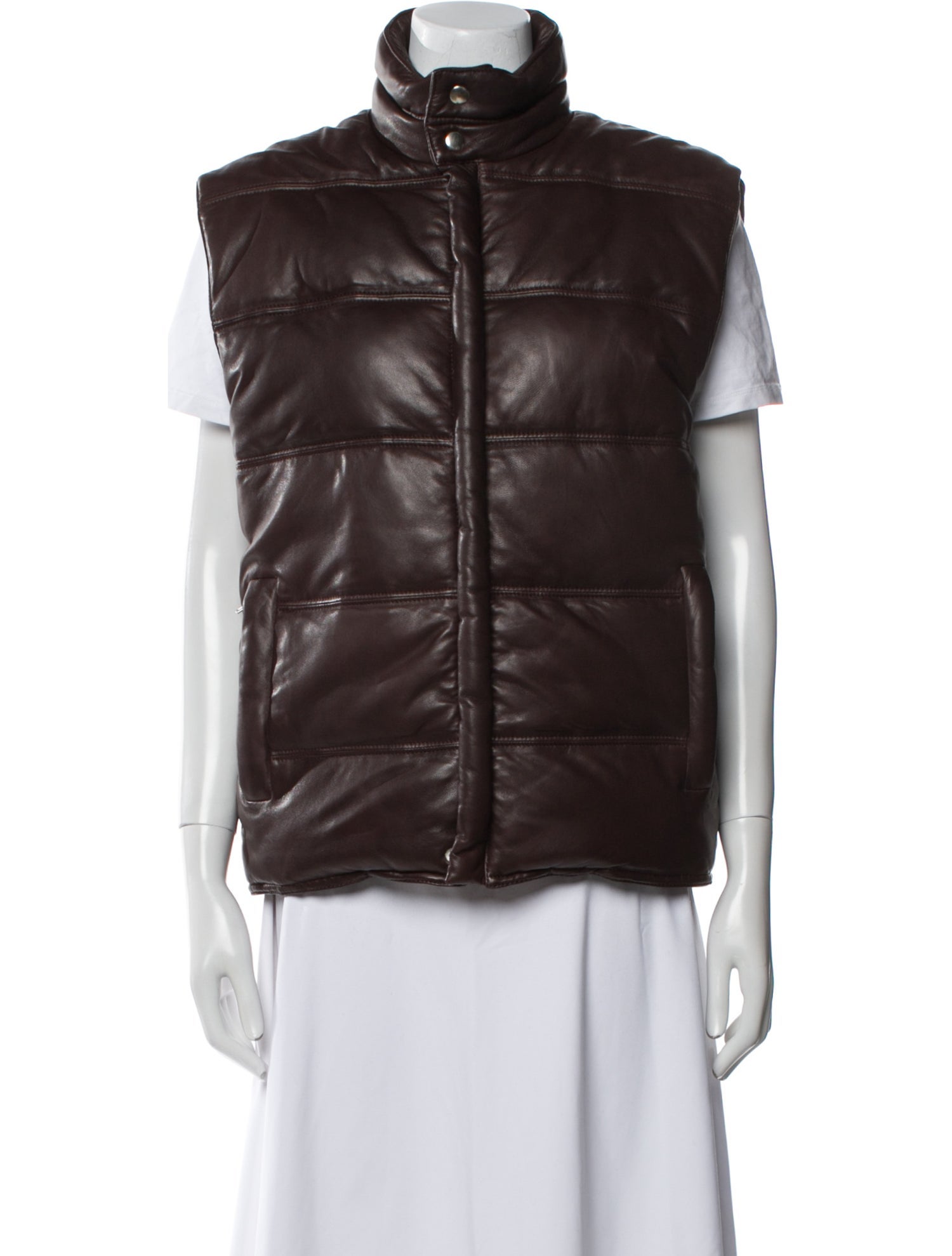 Nili Lotan Leather Vest