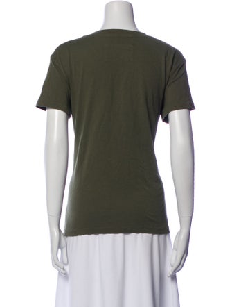 Nili Lotan Crew Neck Short Sleeve T-Shirt