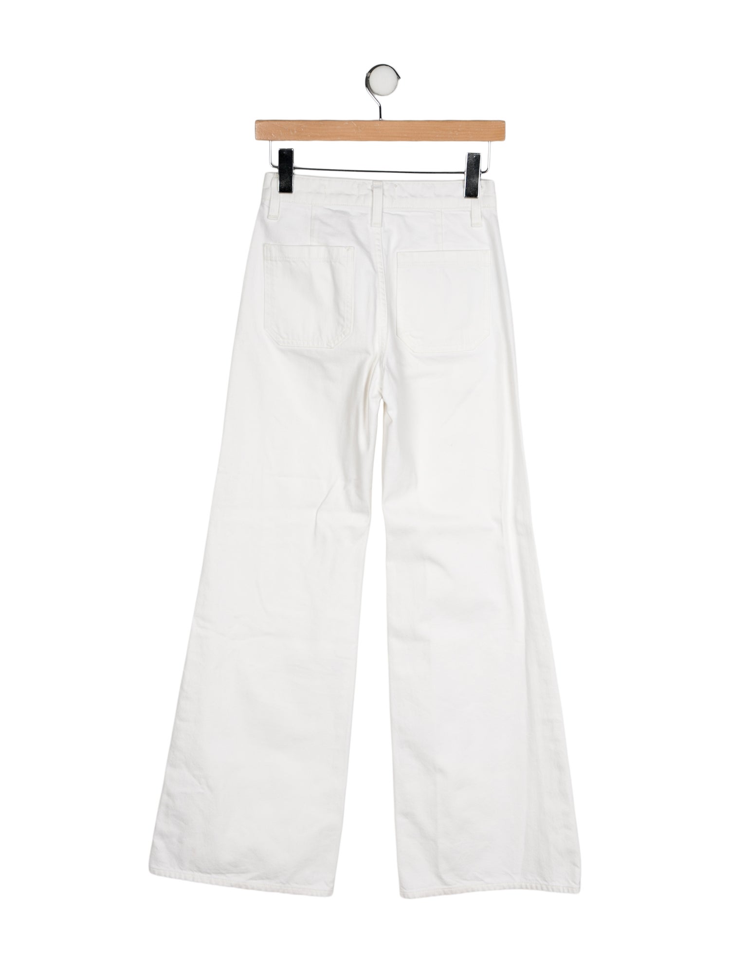 Nili Lotan Mid-Rise Wide Leg Jeans