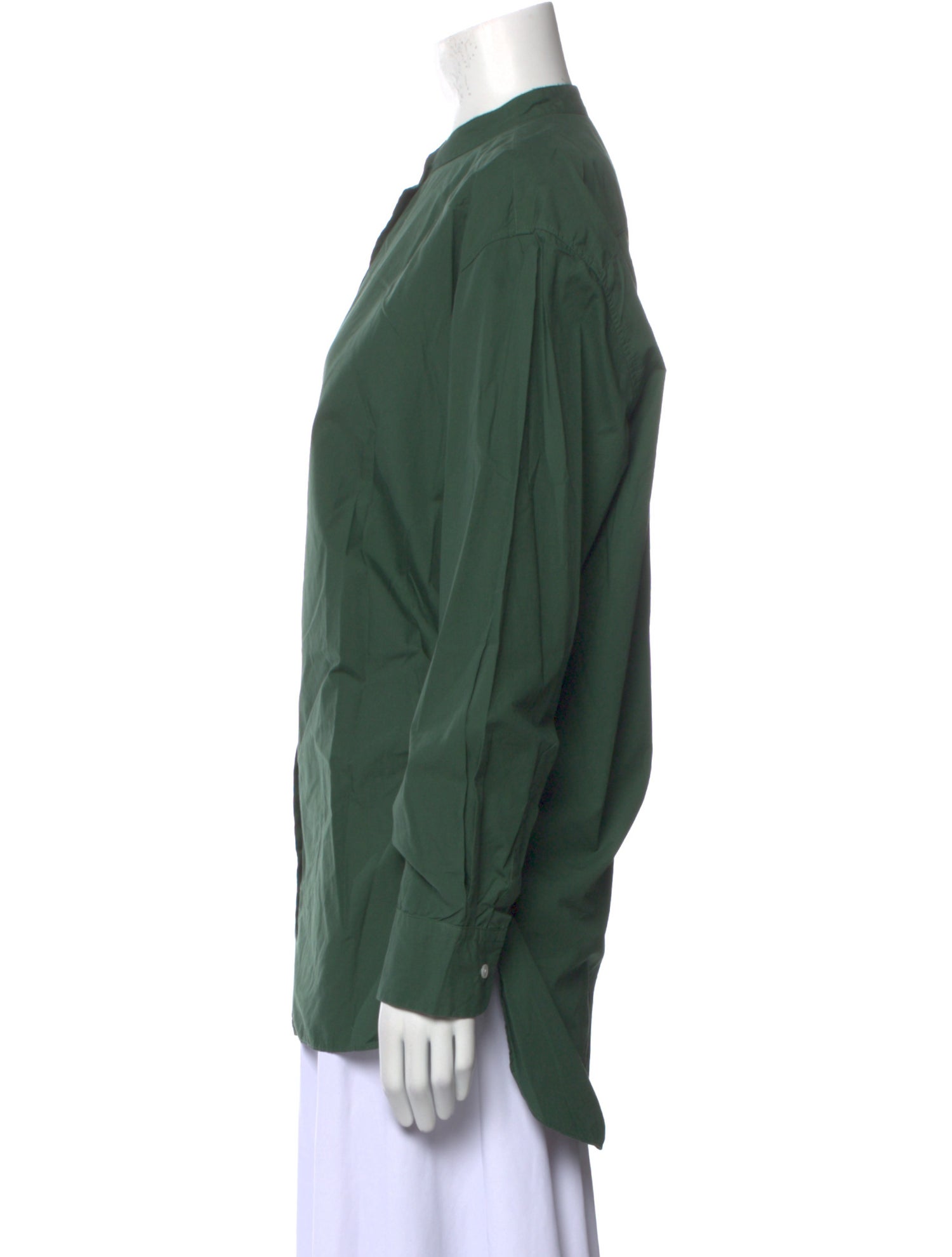 Nili Lotan Long Sleeve Button-Up Top