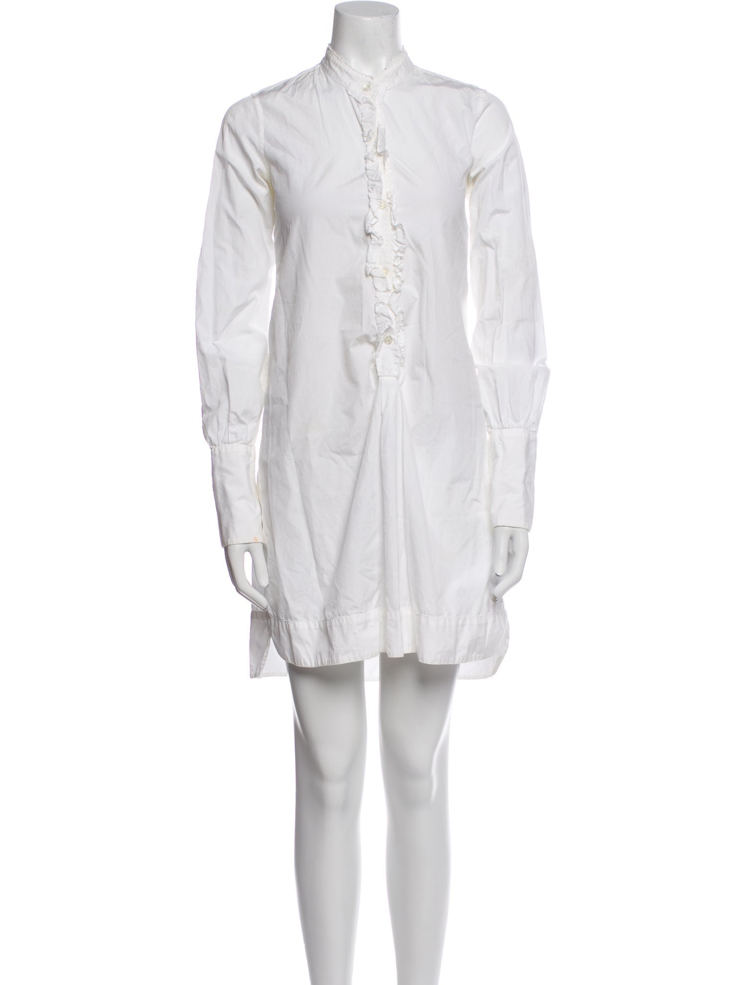 Nili Lotan Mock Neck Mini Dress