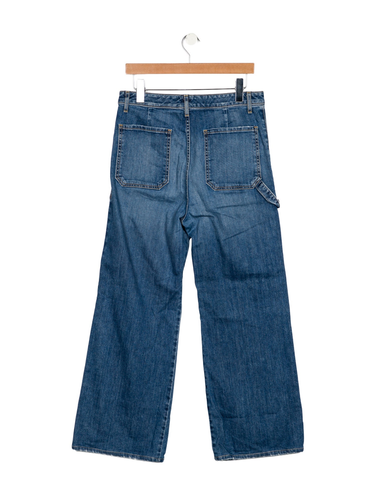 Nili Lotan High-Rise Wide Leg Jeans