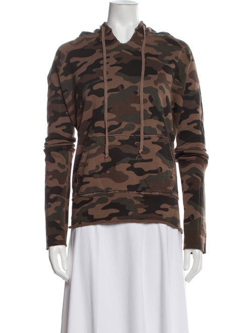 Nili Lotan Printed Long Sleeve Sweatshirt