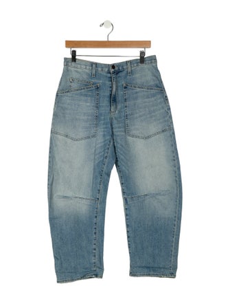 Nili Lotan High-Rise Wide Leg Jeans