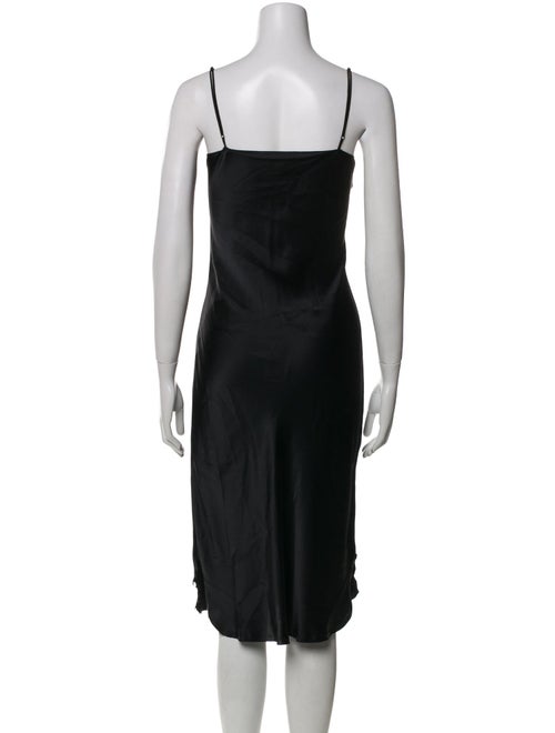 Nili Lotan Silk Midi Length Dress