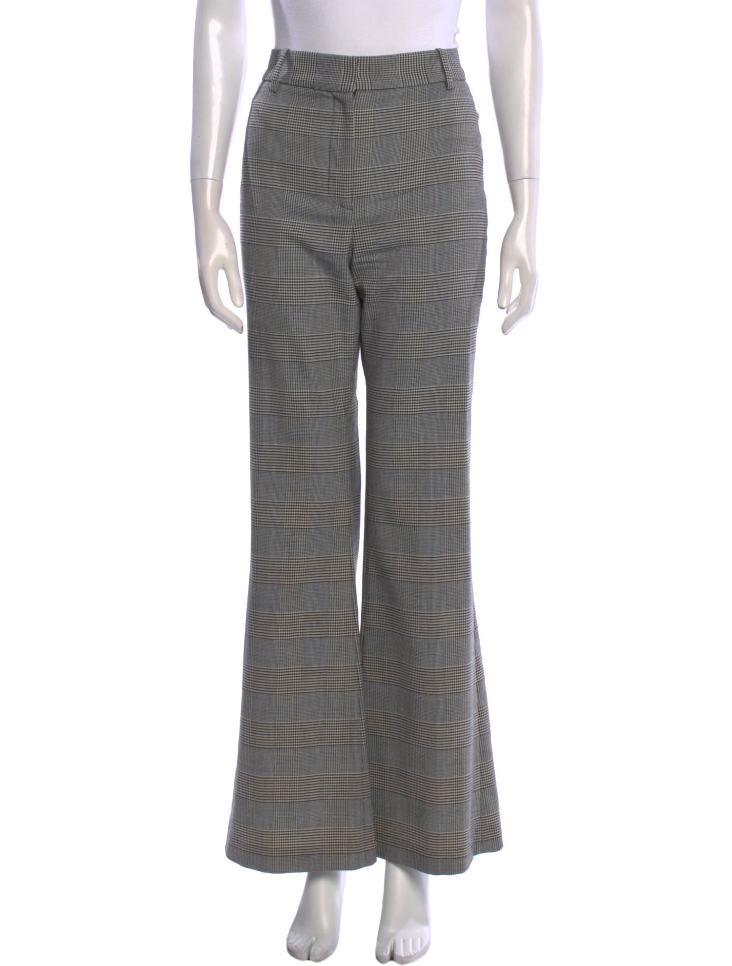 Nili Lotan Virgin Wool Wide Leg Pants