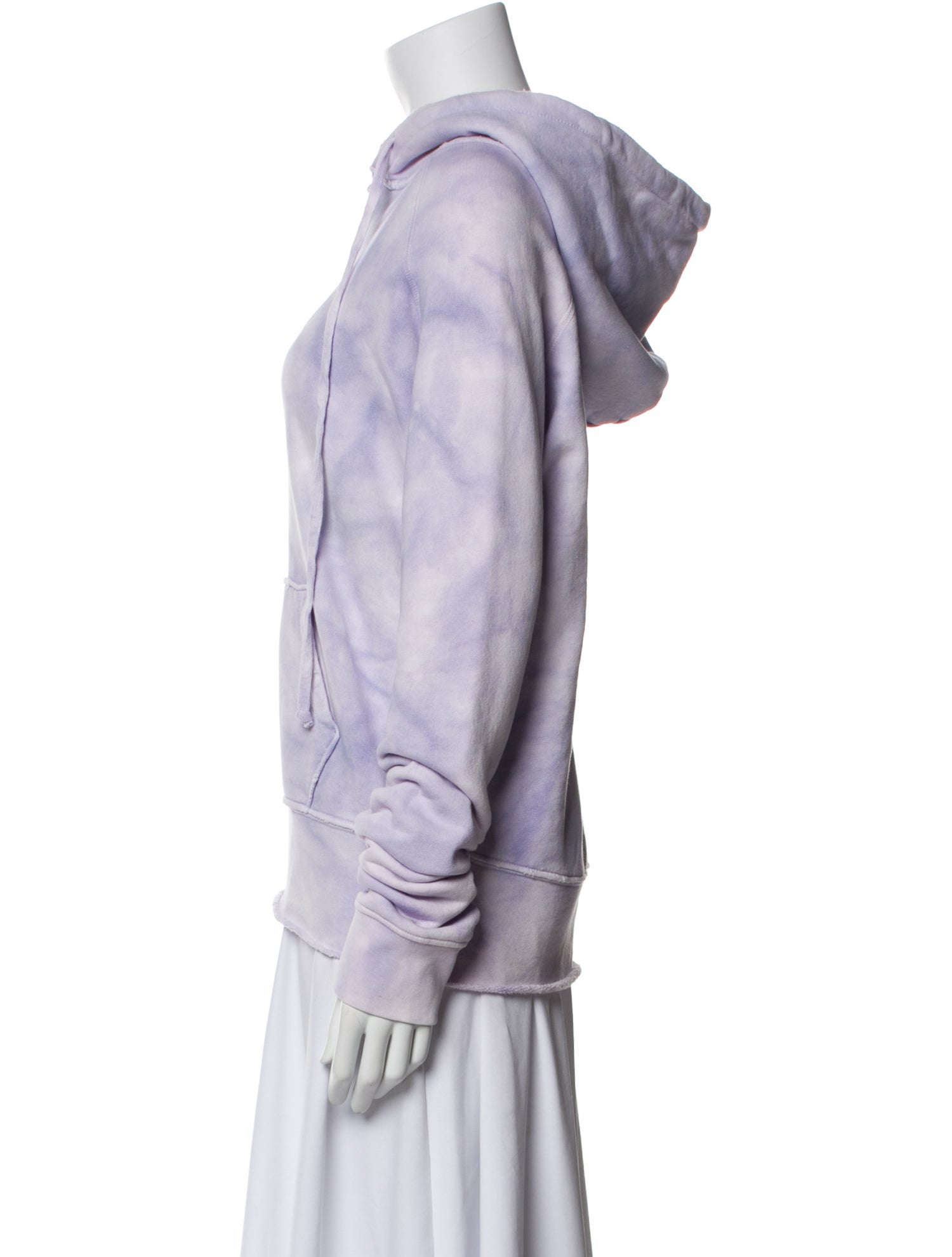 Nili Lotan Colorblock Pattern V-Neck Sweatshirt