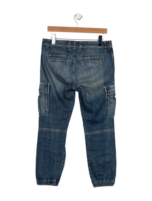 Nili Lotan Mid-Rise Straight Leg Jeans