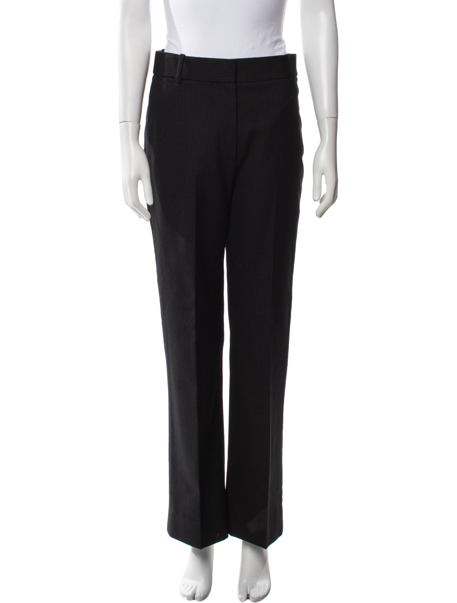 Nili Lotan Virgin Wool Wide Leg Pants
