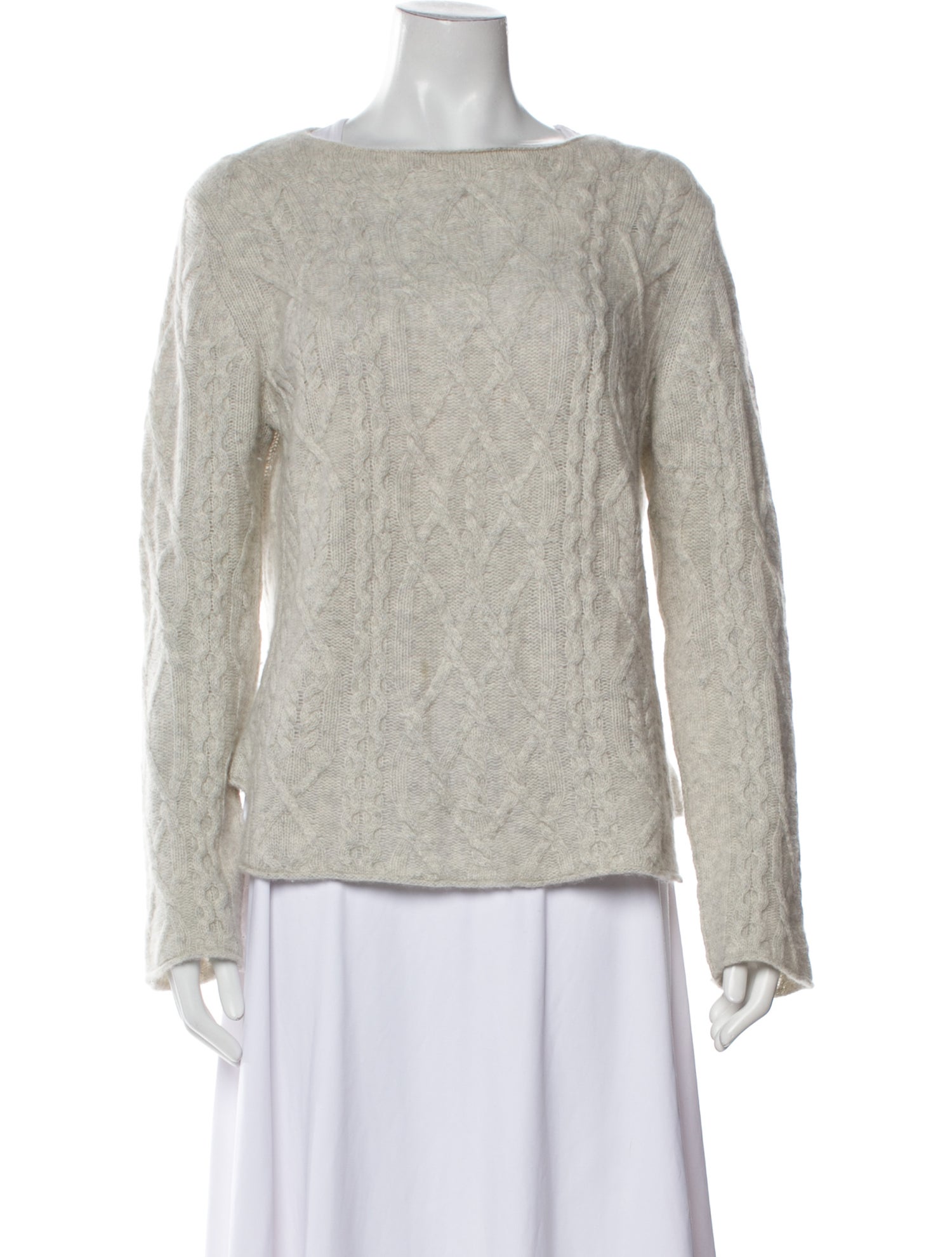 Nili Lotan Cashmere Scoop Neck Sweater