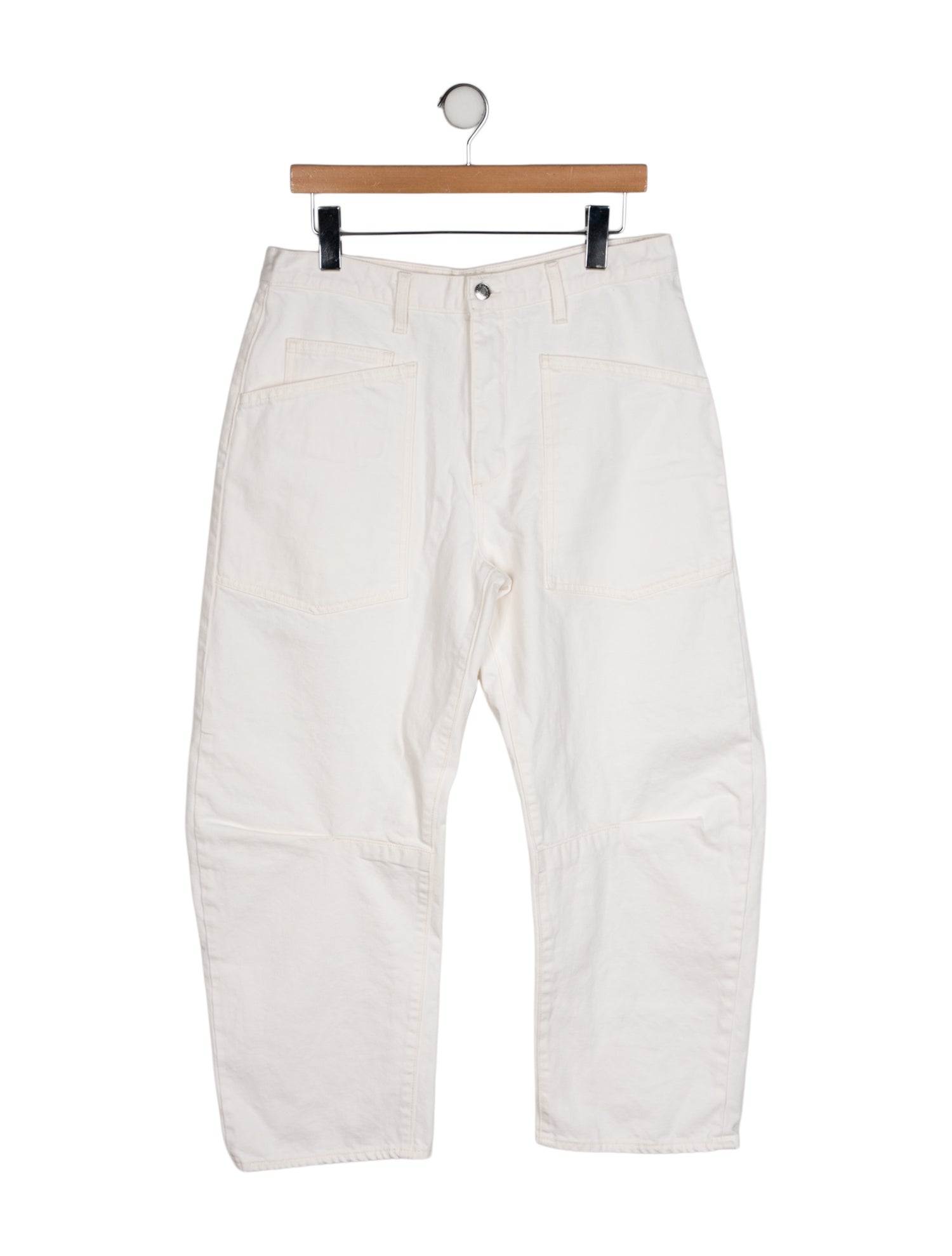 Nili Lotan High-Rise Wide Leg Jeans