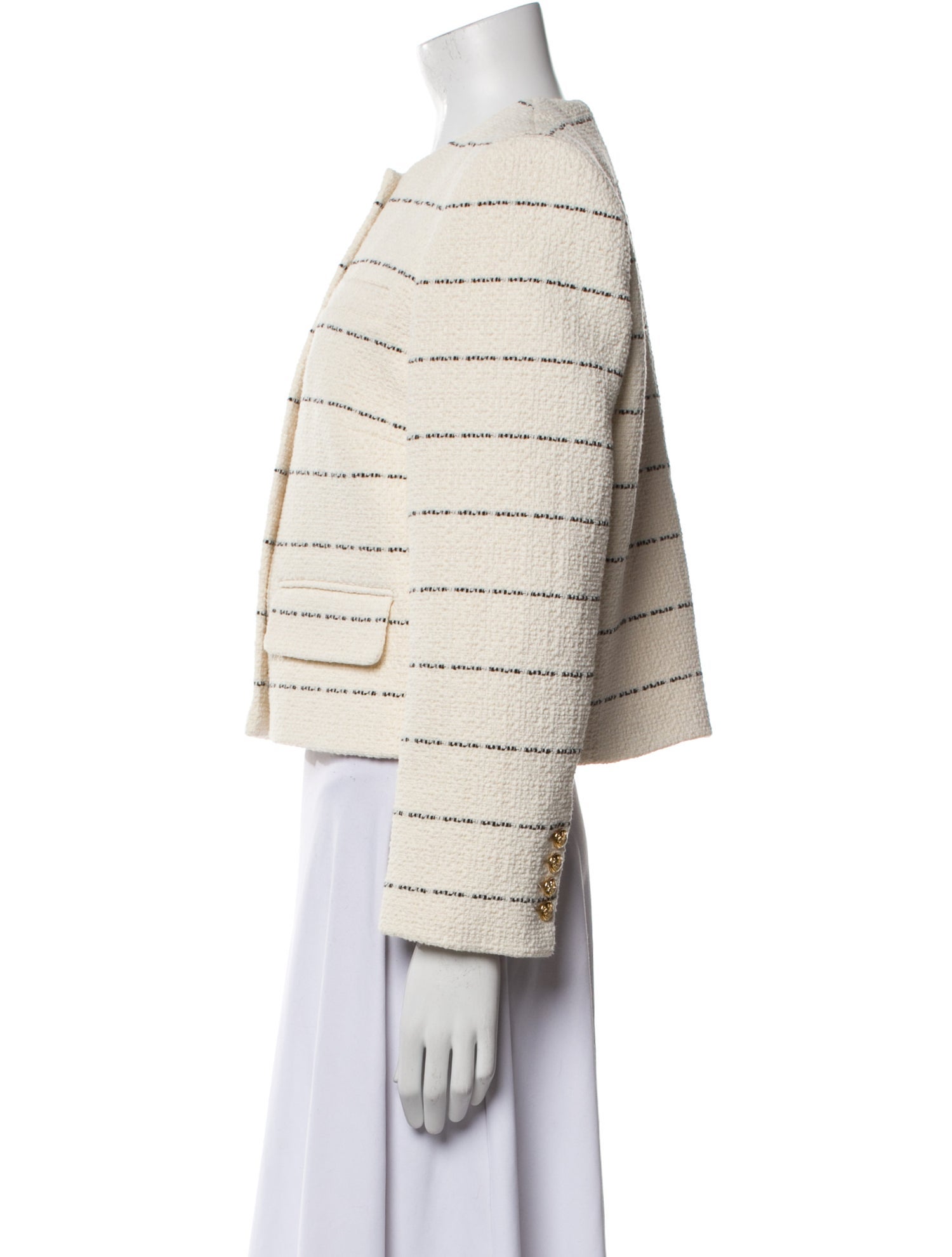 Nili Lotan Tweed Pattern Evening Jacket