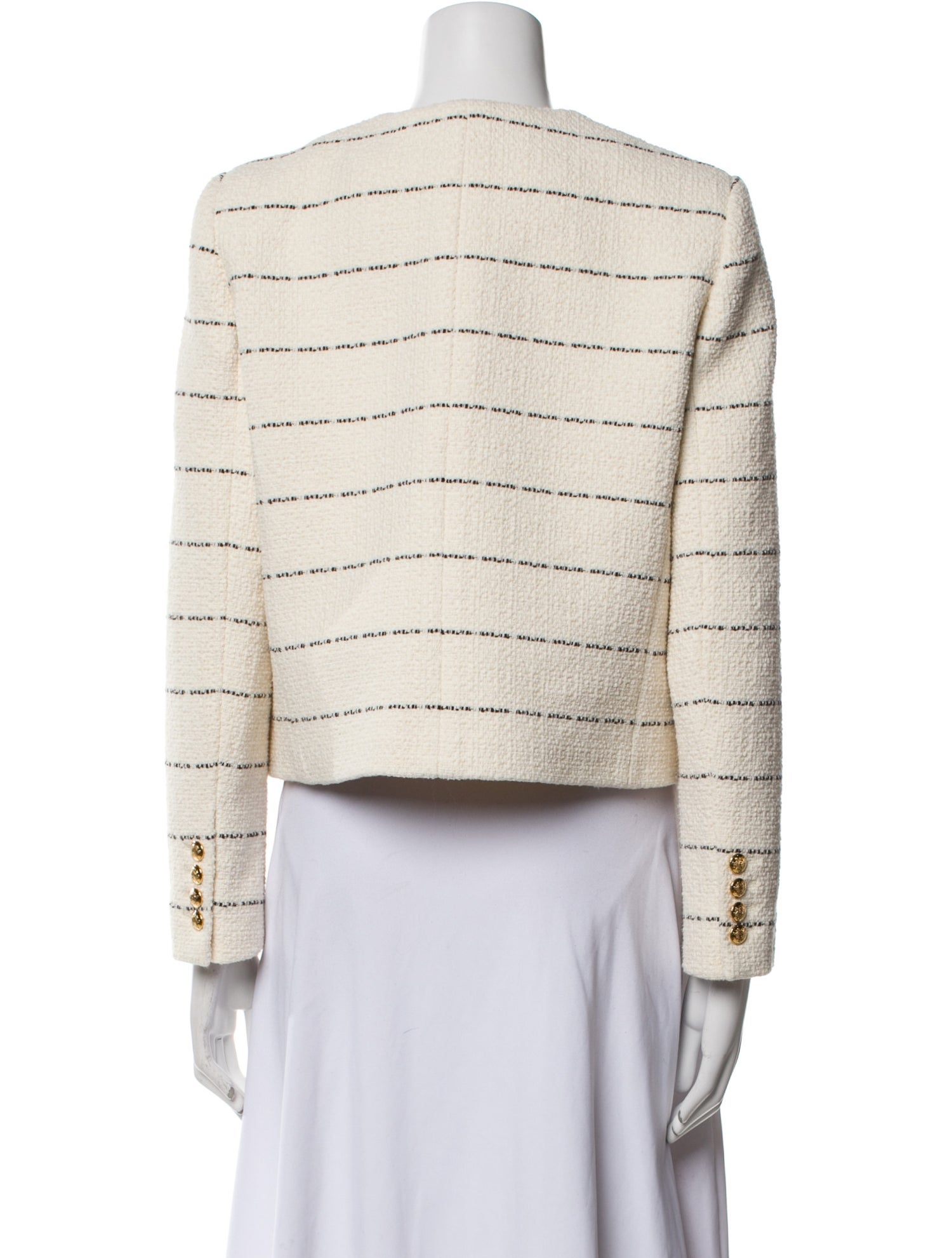 Nili Lotan Tweed Pattern Evening Jacket