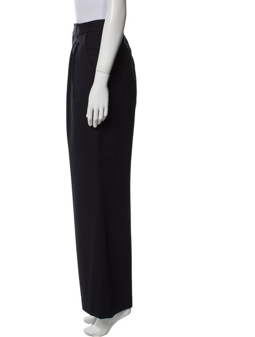 Nili Lotan Virgin Wool Wide Leg Pants