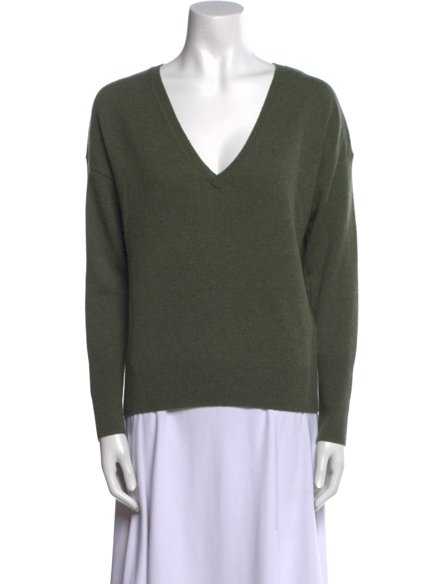 Nili Lotan Cashmere V-Neck Sweater