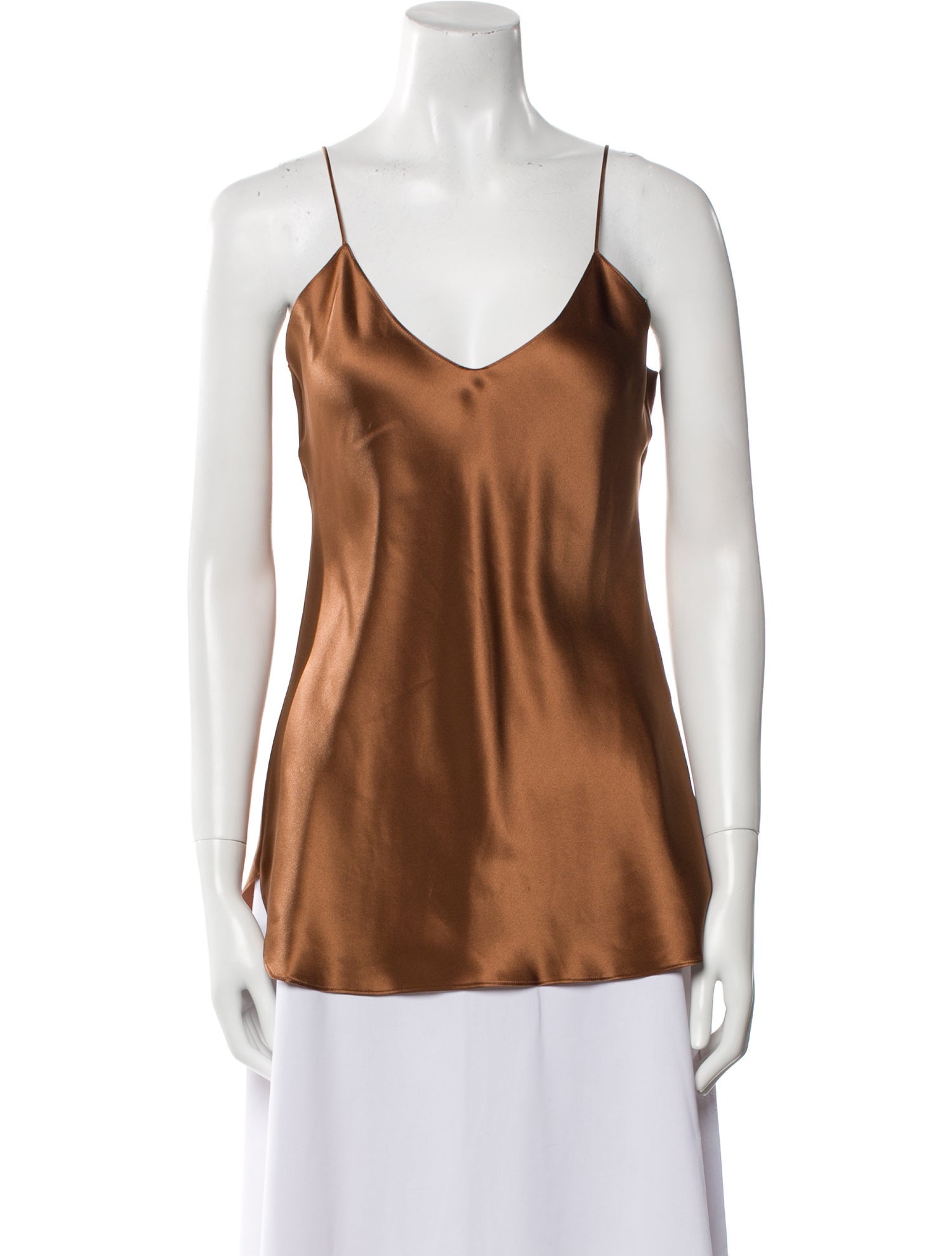 Nili Lotan Silk V-Neck Top w/ Tags