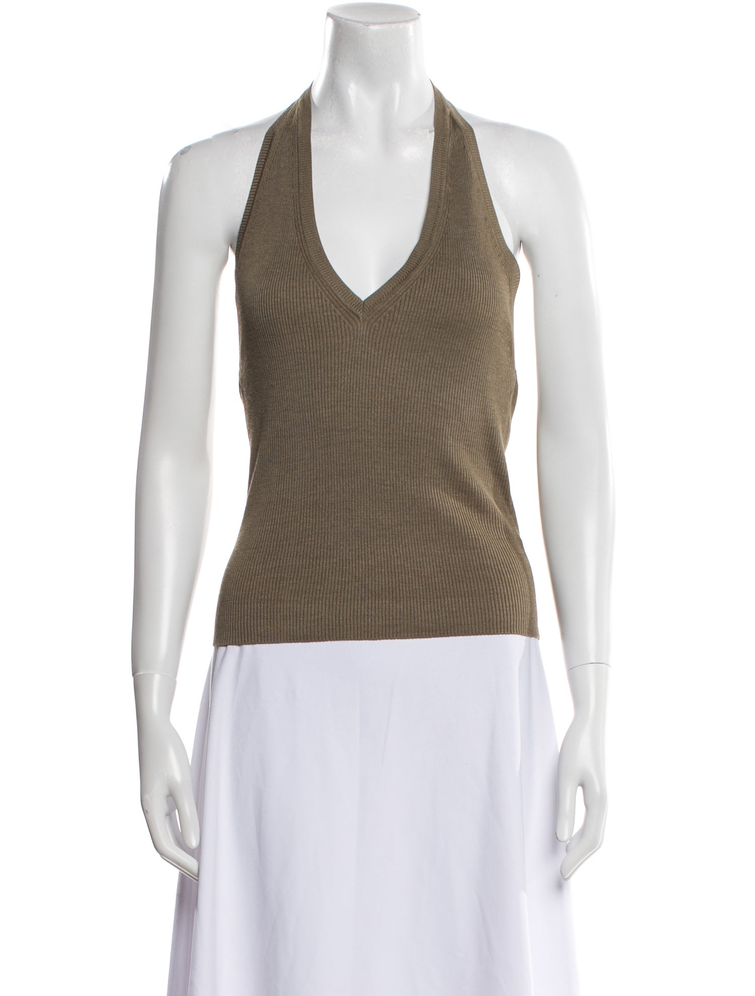 Nili Lotan Silk Halterneck Top w/ Tags