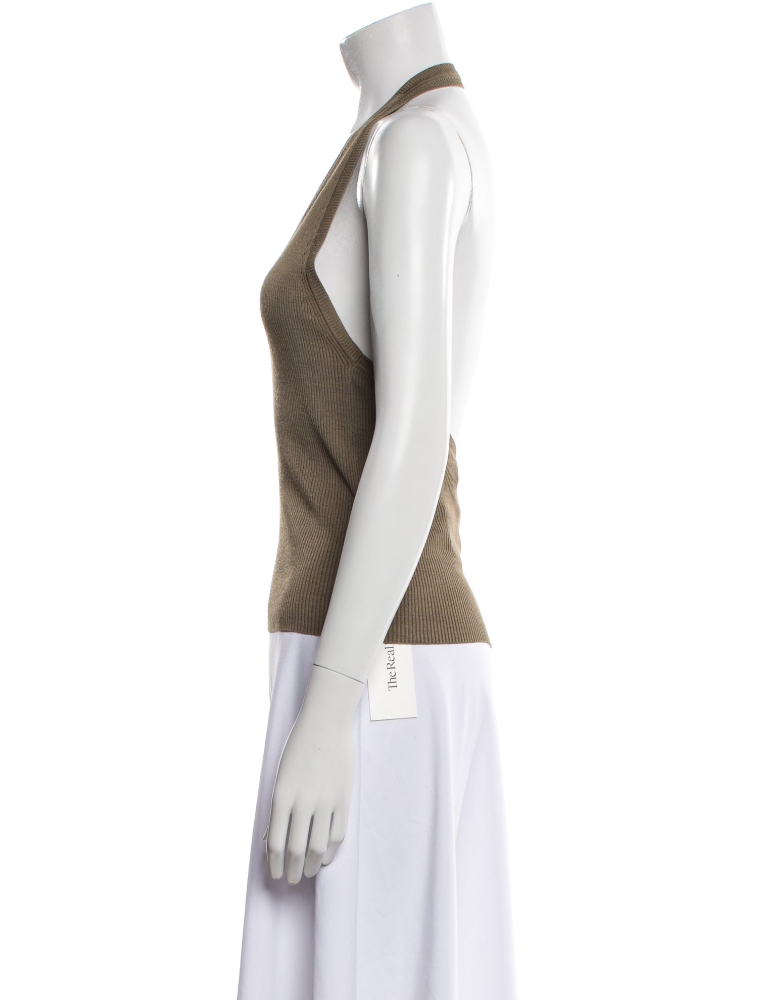 Nili Lotan Silk Halterneck Top w/ Tags