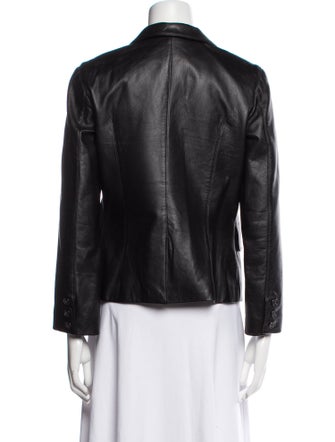 Nili Lotan Leather Blazer