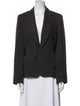 Nili Lotan Wool Tweed Pattern Blazer