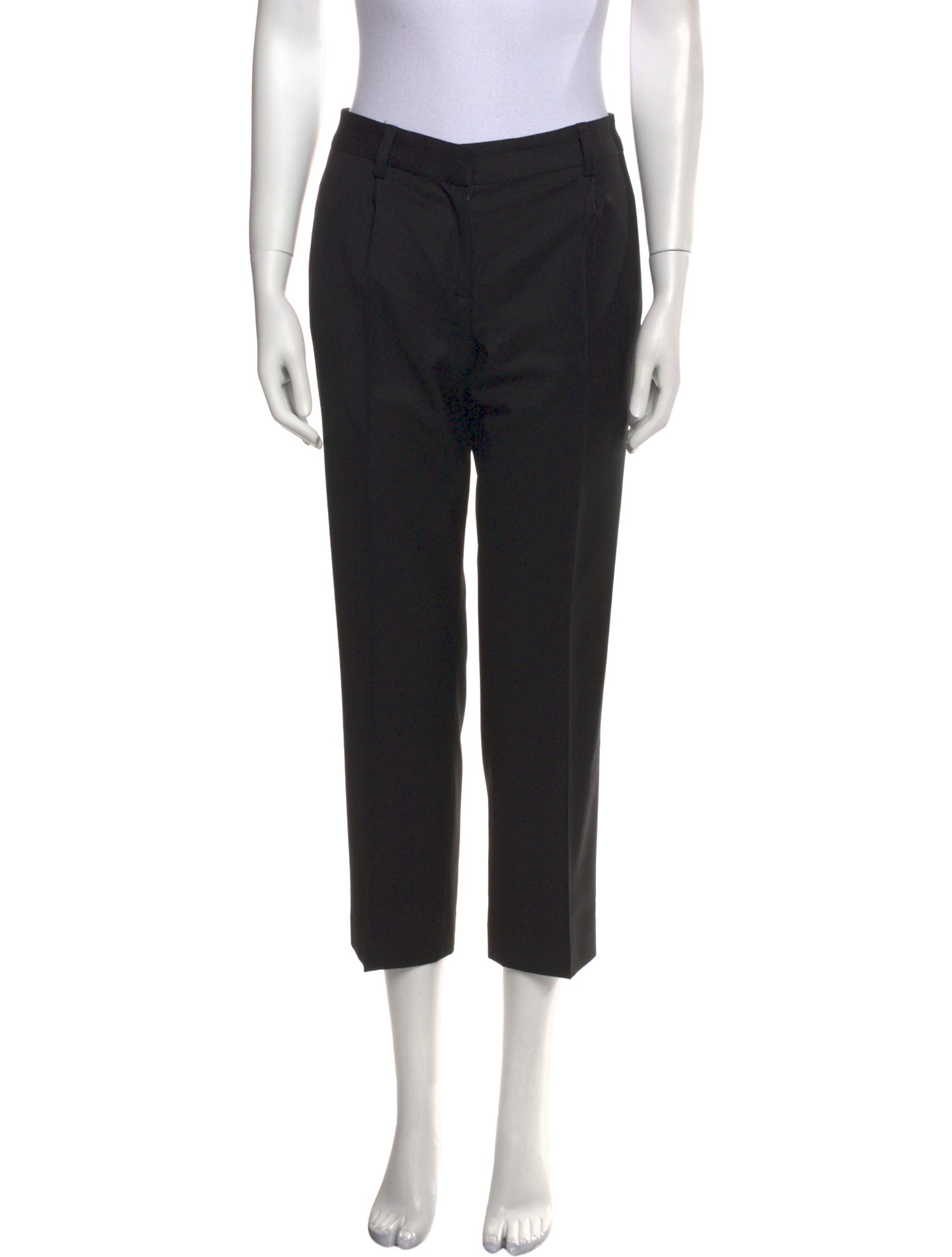 Nili Lotan Wool Straight Leg Pants