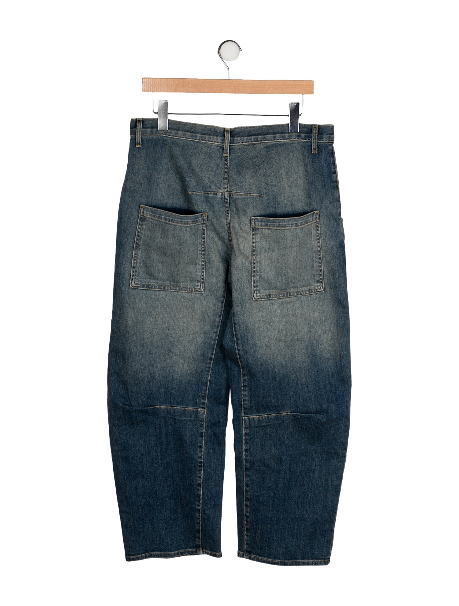 Nili Lotan High-Rise Wide Leg Jeans