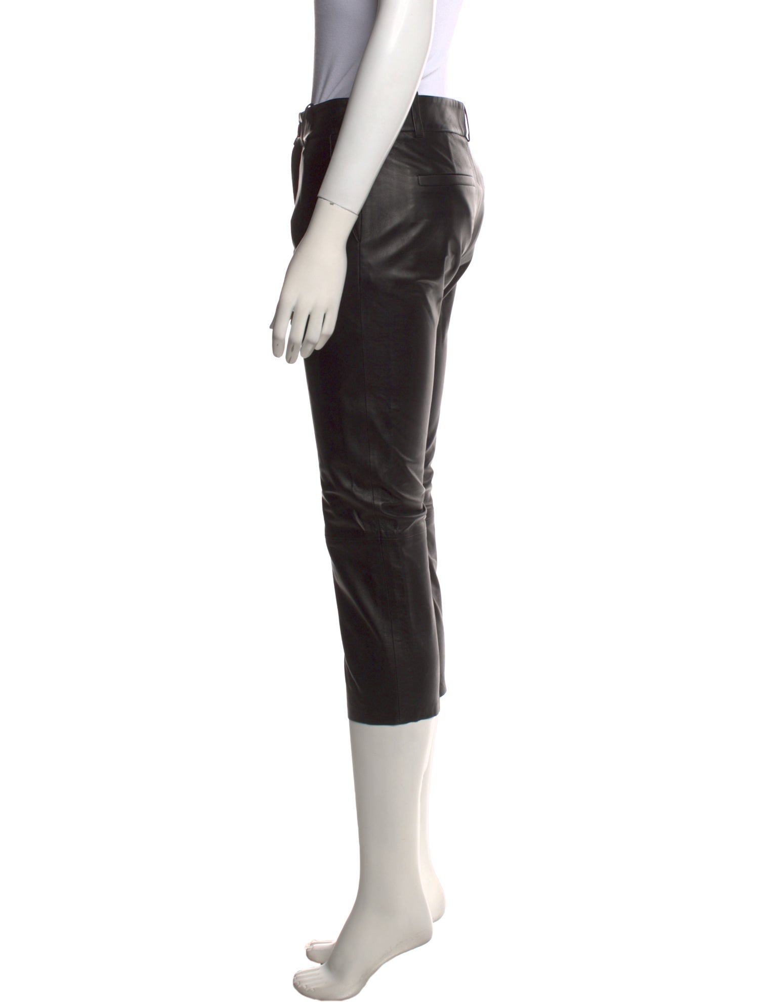 Nili Lotan Leather Skinny Leg Pants