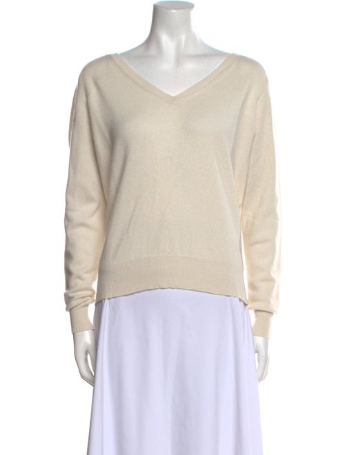 Nili Lotan Wool V-Neck Sweater