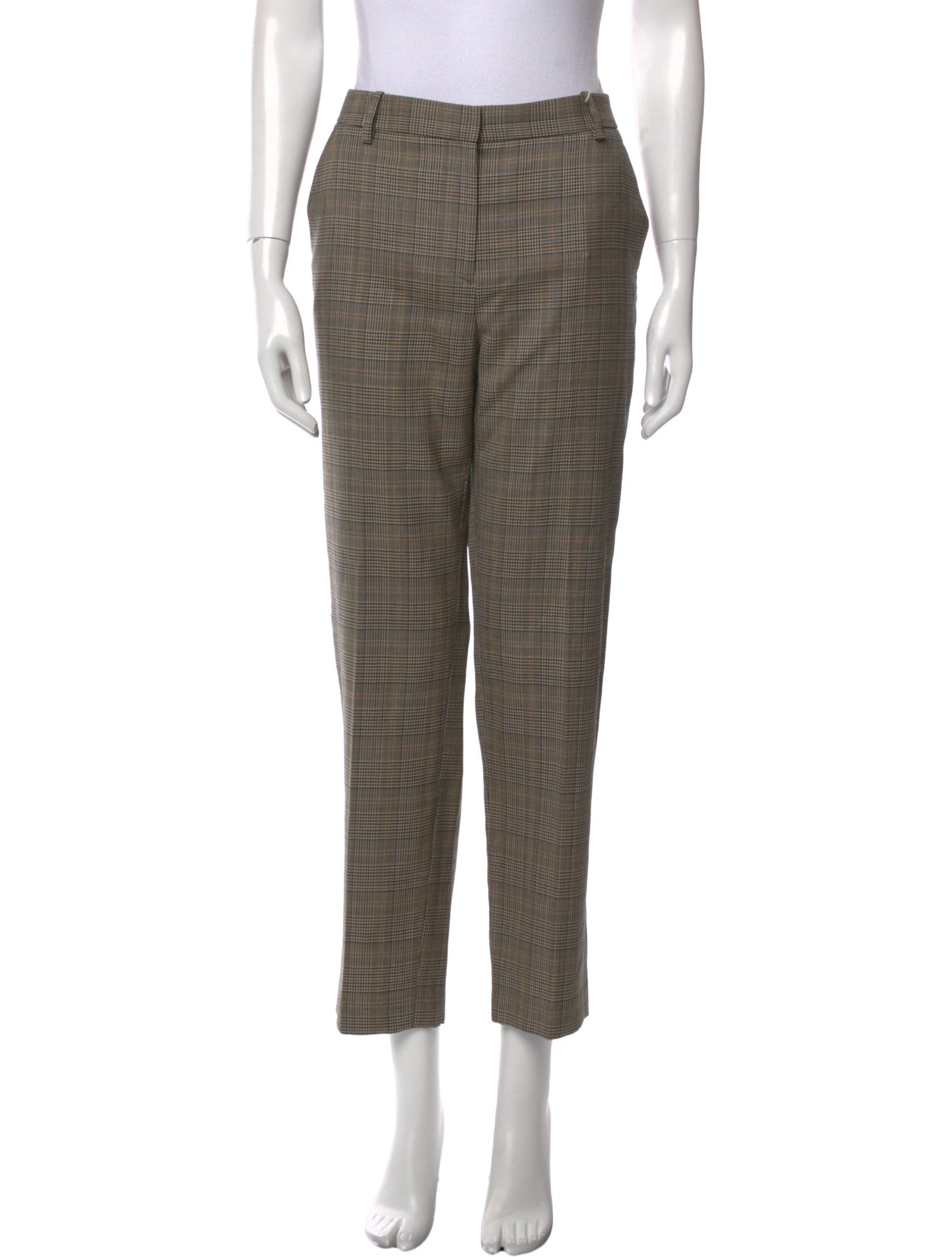 Nili Lotan Wool Straight Leg Pants w/ Tags