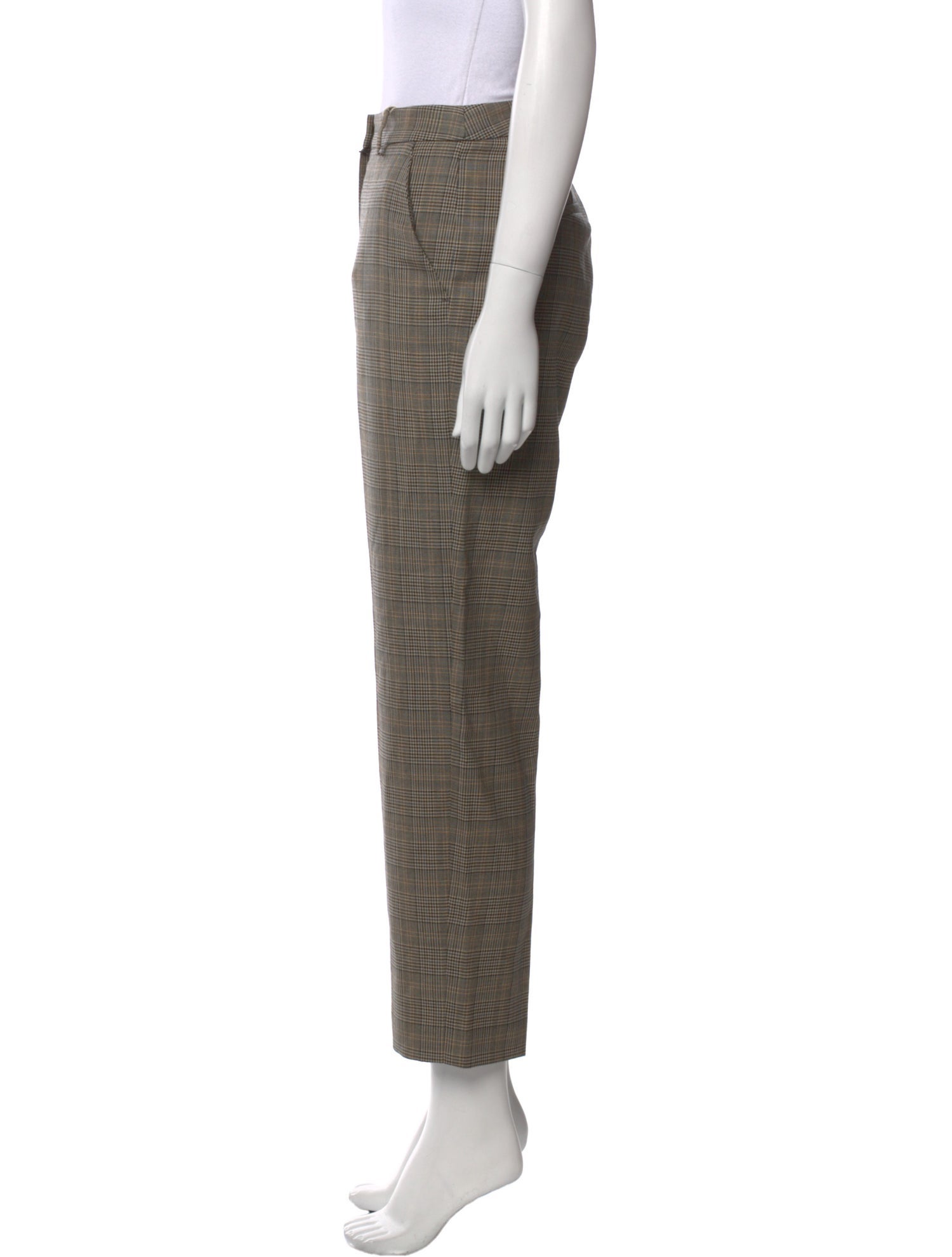 Nili Lotan Wool Straight Leg Pants w/ Tags
