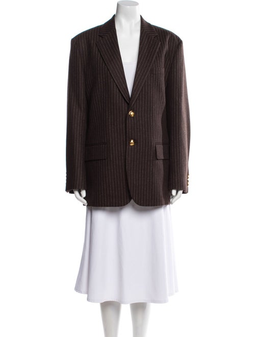Nili Lotan Virgin Wool Striped Blazer w/ Tags