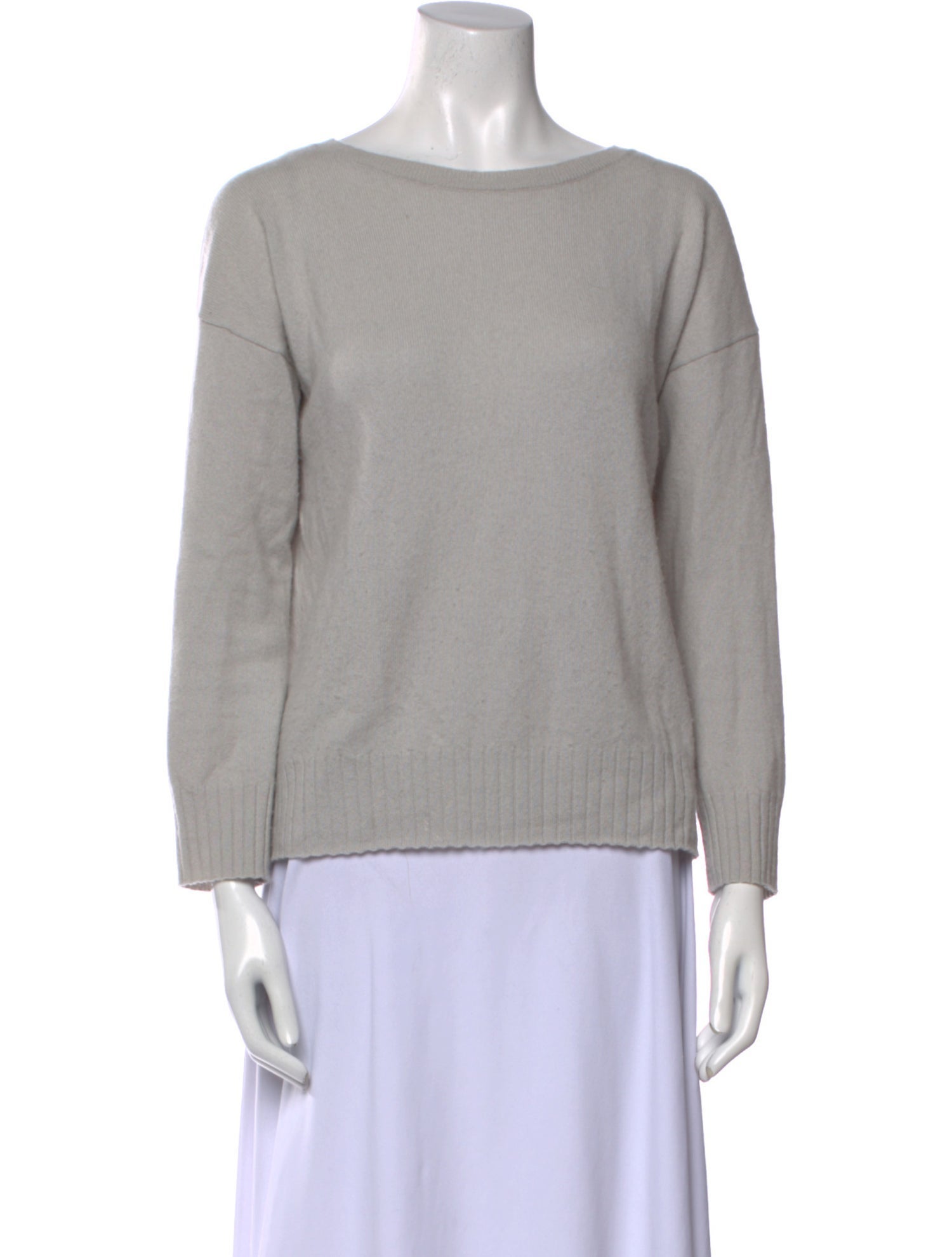 Nili Lotan Cashmere Bateau Neckline Sweater