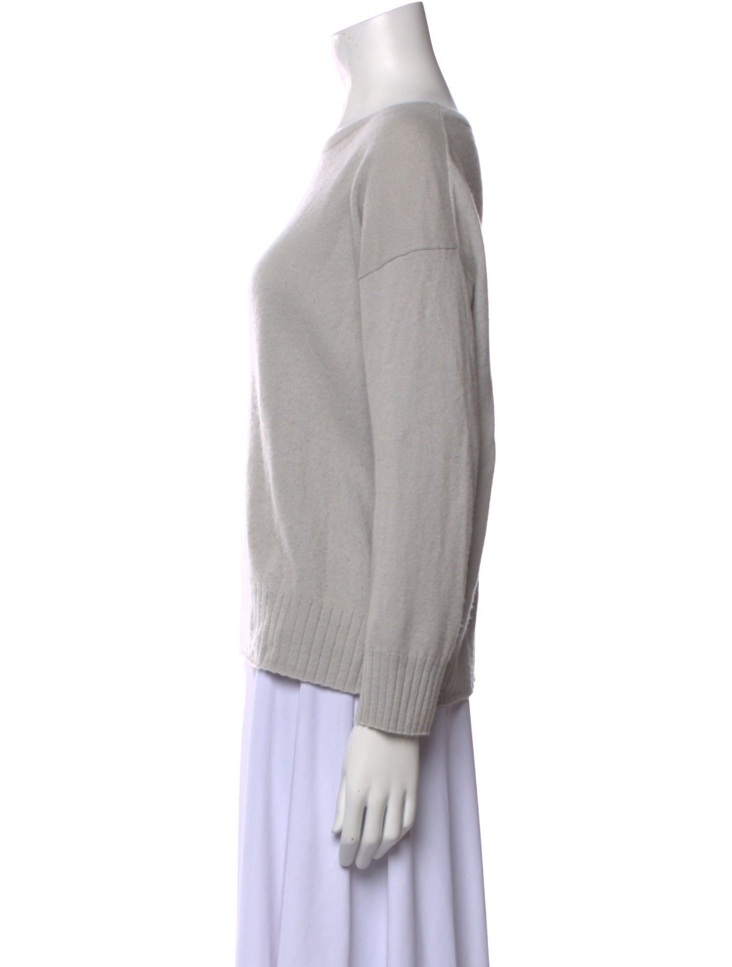 Nili Lotan Cashmere Bateau Neckline Sweater