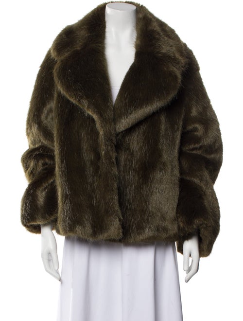Nili Lotan Faux Fur Faux Fur Jacket